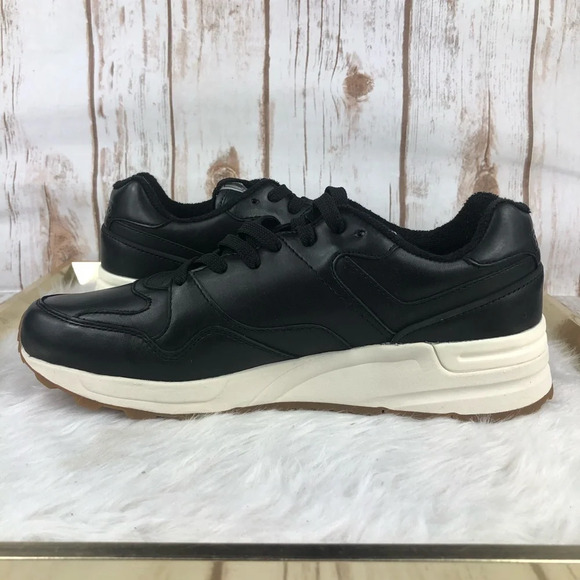 New Polo Ralph Lauren Trackster 100 Leather Sneakers - Picture 10 of 12